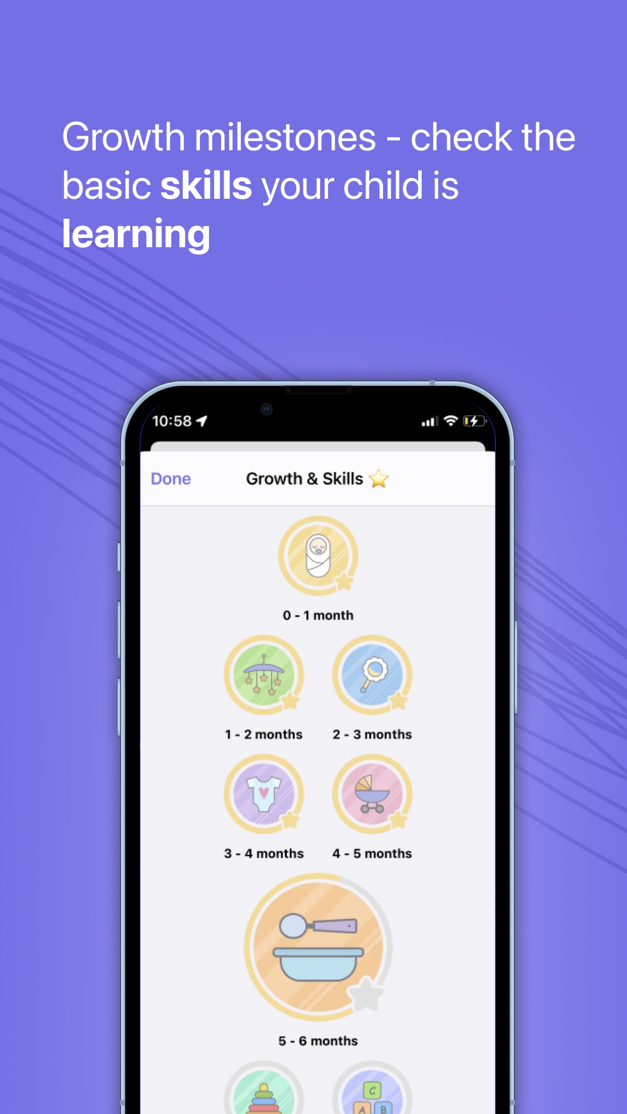 Baby growth milestones and skills by age